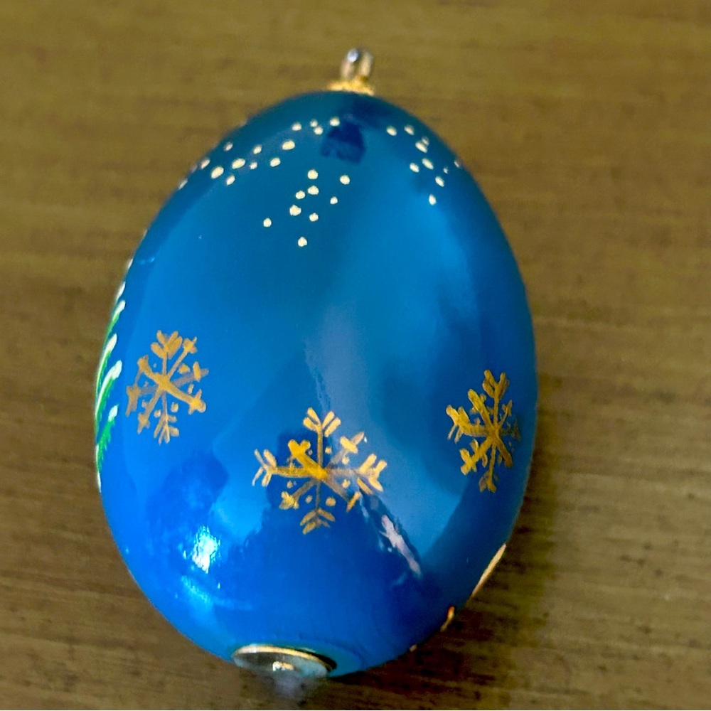 SANTA WITH FOX 🦊 CHRISTMAS ORNAMENT 🎄 - Picture 4 of 7